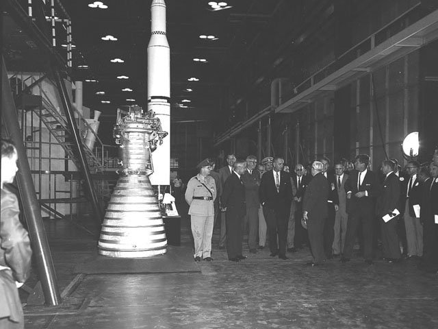 JFK and Von Braun