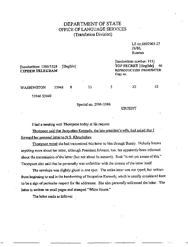 Telegram page 1/3